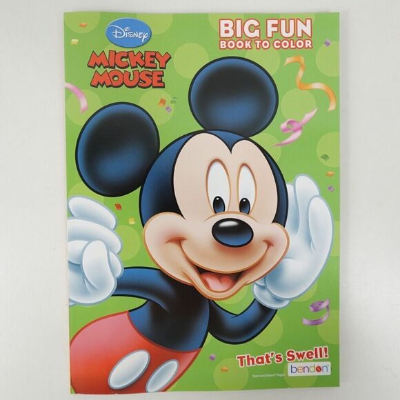 Mickey Mouse and Friends Coloring Books and Flash Card Sets - Picture 4 of 7
